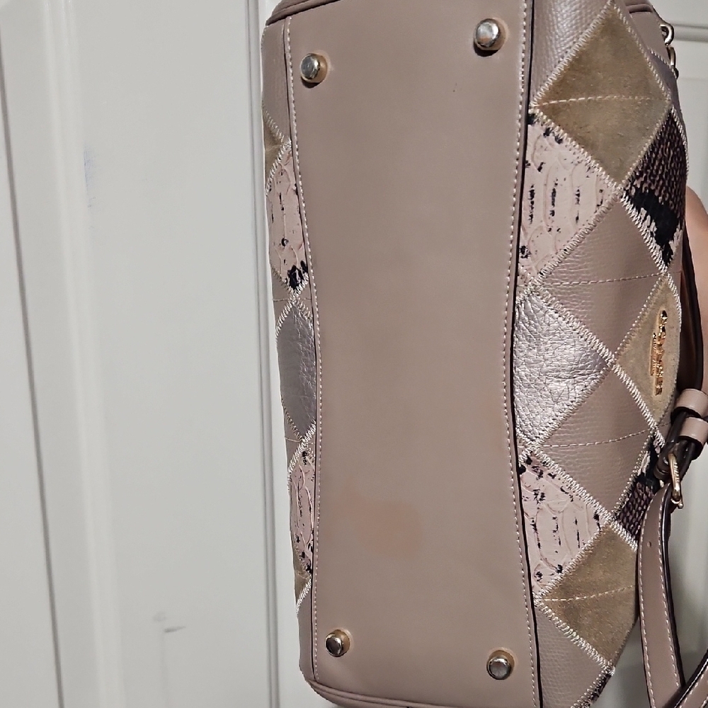 Coach Euc Swagger Patchwork Satchel And Wallet Bu… - image 5